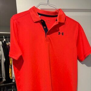 Under Armour Short Sleeve Youth Collared Shirt